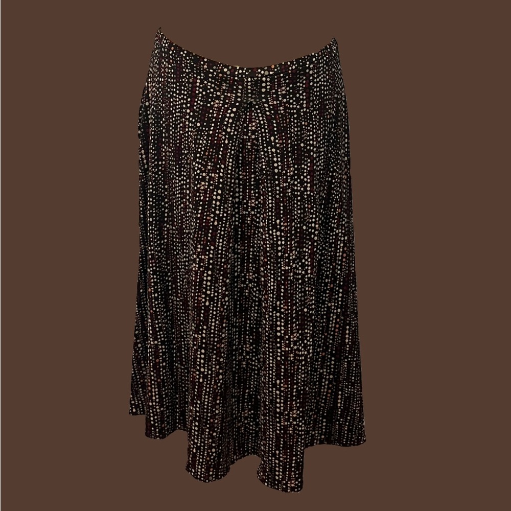 🟤🟠🔴y2k PolkaDot Midi Skirt🔴🟠🟤